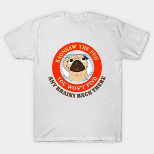 You won't find any brains back there T-Shirt